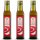 3x Olearia Del Garda Olivenöl Extra Vergine aromatisiert Peperoni "Peperoncino", 250 ml