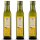 3x Olearia Del Garda Olivenöl Extra Vergine aromatisiert Zitrone "Limone", 250 ml
