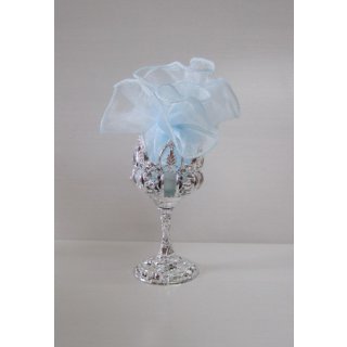 Gastgeschenke Hochzeit Taufe Kommunion Kelch Organzakreis hellblau