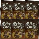 6x Mulino Bianco Kekse "Pan di Stelle", 700 g