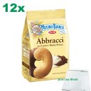 Mulino Bianco Abbracci Kekse mit Sahne und Kakao 12er Pack (12x350g Beutel) + usy Block