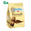 6x Mulino Bianco Kekse "Ritornelli", 700 g