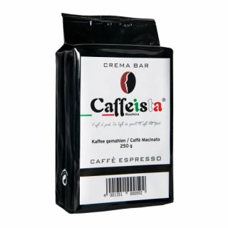Kaffee gemahlen Caffeista "Crema Bar" Caffe Espresso, 250 g
