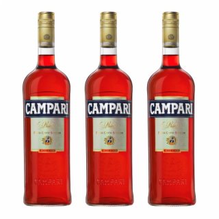 3x Campari "Bitter Aperitif" aus Italien, 700 ml