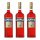 3x Campari "Bitter Aperitif" aus Italien, 700 ml