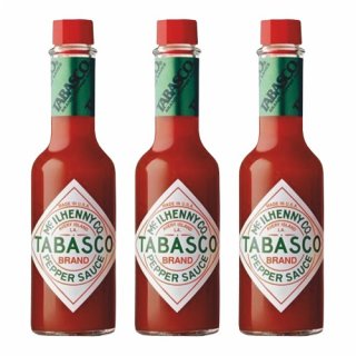 3x MCilhenny Co. "Tabasco" Sauce, 350 ml