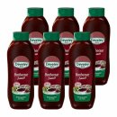 6x Develey "Barbecue Sauce" Salsa Barbecue, 875 ml