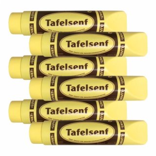 6x Luvat "Tafelsenf", 875 ml
