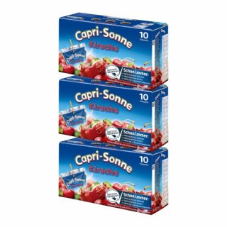 3x Capri Sonne Kirsche, 10 x 0,2 l