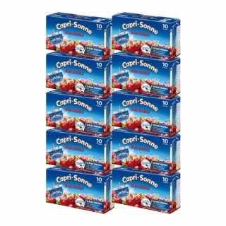 10x Capri Sonne Kirsche, 10 x 0,2 l