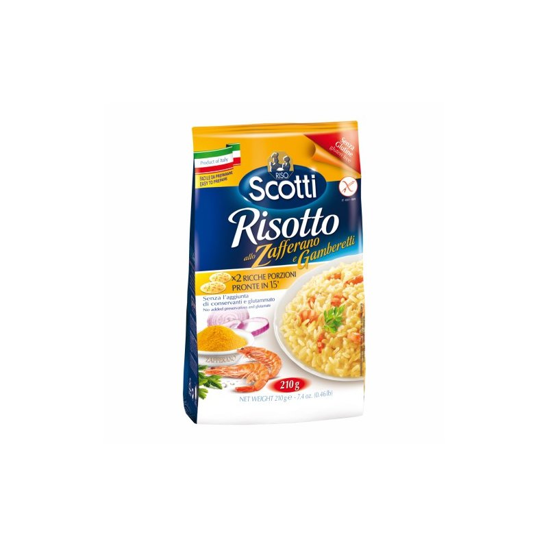 Scotti Risotto Reis allo Zafferano e Gamberetti