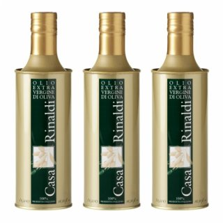 3x Casa Rinaldi Olivenöl 100% italienisch  "Extra natives Olivenöl" Blechdose, 500 ml