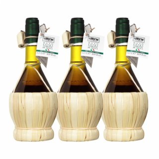 3x Casa Rinaldi Olivenöl  "Extra natives Olivenöl" Korbflasche, 500 ml