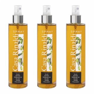 3x Casa Rinaldi Olivenöl Extra Vergine "100 % Italiano", Spray, 250 ml
