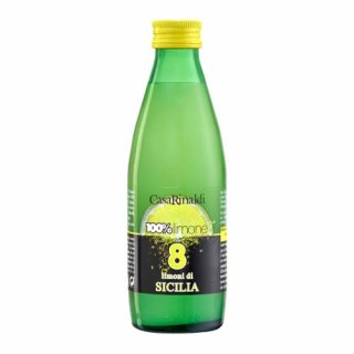 Casa Rinaldi 100% Limone Natürlicher Zitronensaft "Limoni di Sicilia", 250 ml