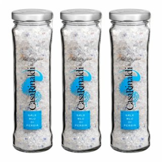 3x Casa Rinaldi Sale Blu di Persia "Blaues Salz aus Persien", 200 g