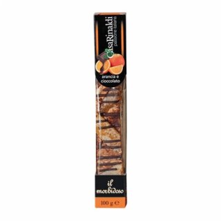Casa Rinaldi il morbidoso arancia e cioccolato "Soft Nougat mit Orange und Schokolade", 100 g