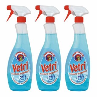 3x Chante Clair Vetri ,,Glasreiniger", 625ml