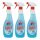 3x Chante Clair Vetri ,,Glasreiniger", 625ml