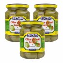 3x Zuccato Olive Giganti farcite "Gefüllte...