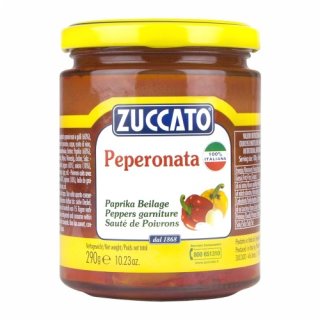 Zuccato Antipasti Peperonata "Paprika Beilage", 290 g