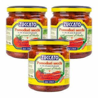 3x Zuccato Antipasti Pomodori secchi "Getrocknete Tomaten", 280 g