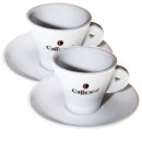 Caffeista Espresso Set, 2 Tassen & Untertassen,...