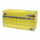 Duni Zelltuch Servietten 3lagig 40x40 cm Gelb, 250 Stck.
