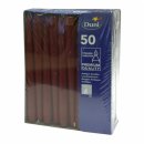 Duni Leuchterkerzen "bordeaux", 25 cm, 50...