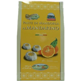 Aida Bio Paste Di Mandorla al Mandarino "Mandelgebäck/Mandelkekse mit Mandarine", 250 g