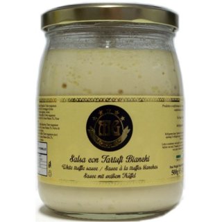MG Tartufo Salsa con Tartufi Bianchi "Creme mit weißem Trüffel", 500 g