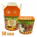 ILIPack Dönerbox Pommes Box Food Box, 26oz 750 ml,...