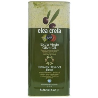 Elea Creta Olivenöl "Natives Olivenöl Extra" aus Kreta", 5 Liter