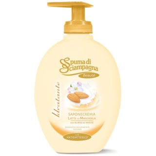 Spuma di Sciampagna Seifenspender "Flüssigseife Mandelmilch", 250 ml