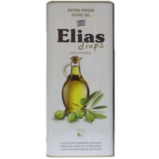 Elias Olivenöl "Natives Olivenöl Extra Kalamatas" aus Griechenland, 5 Liter