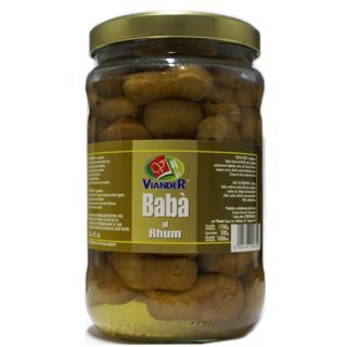 Viander Babà al Rhum "Baba mit Rum" Hefegebäck in Rum, 1700g