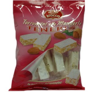 Dolciaria Stocco Tenero alle Mandorle Torroncini "Honig Mandel Nougat", 130 g