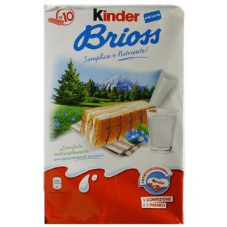 Ferrero Kinder "Brioss" Küchlein mit Milch Brioche, 10 x 28 g