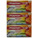 3x Plasmon Babynahrung Salmone con verdure Homogenisiert...