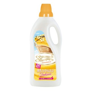Spuma di Sciampagna Weichspüler "Weiche Tradition" Vanille & Sandelholz, 1560 ml