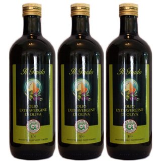 3x Olearia Del Garda Olivenöl Extra Vergine "Il Feudo", 1000 ml