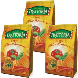 3x San Carlo Chips "Antica Romana", 150 g