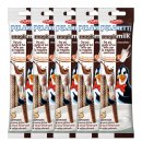 5x Dolfin Polaretti magic milk Trinkhalme in Schokolade...