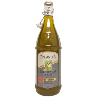 Colavita Olivenöl Extra Vergine Tradizionale naturtrüb ungefiltert 1 Liter
