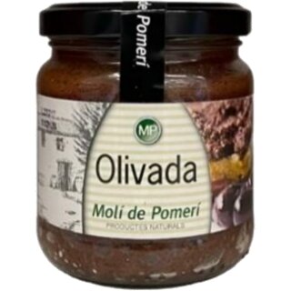 Moli de Pomeri Olivada "Olivencreme aus Schwarzen Oliven" (185g Glas)