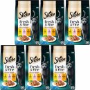 Sheba Fresh & Fine in Sauce mit Huhn, Lachs &...