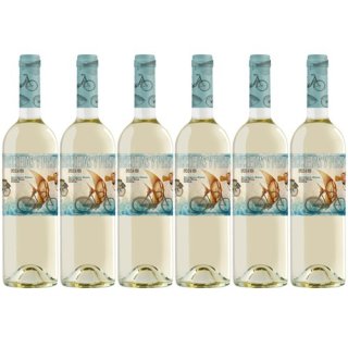 6x Antonio Nadal Sauvignon Blanc "Bicicletas y Peces" Rueda, 750 ml
