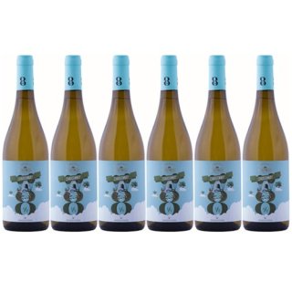 6x Finca La Estacada Ocho y Medio "Chardonnay" Vino de la Tierra de Castilla , 750 ml