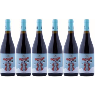 6x Finca La Estacada Ocho y Medio "Tempranillo" Vino de la Tierra de Castilla , 750 ml