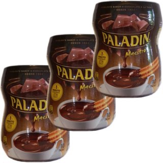 3x Paladin Trinkschokolade "Maestro" Heiße Schokolade Getränkepulver, 350 g